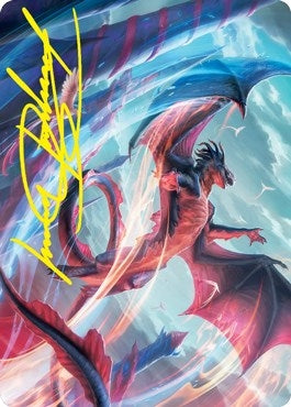Galazeth Prismari Art Card (Gold-Stamped Signature) (58) [ASSTX] - MTG Single