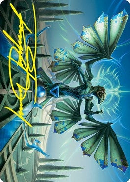 Tanazir Quandrix Art Card (Gold-Stamped Signature) (60) [ASSTX] - MTG Single