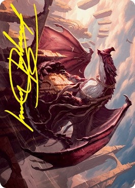 Velomachus Lorehold Art Card (Gold-Stamped Signature) (61) [ASSTX] - MTG Single