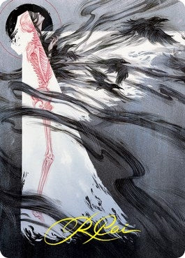 Tendrils of Agony Art Card (Gold-Stamped Signature) (73) [ASSTX] - MTG Single