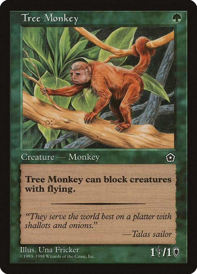 Tree Monkey [P02] - MTG Single