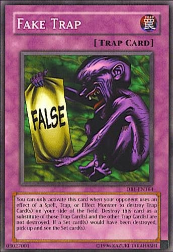Fake Trap (1164) (DB1) - YuGiOh Single