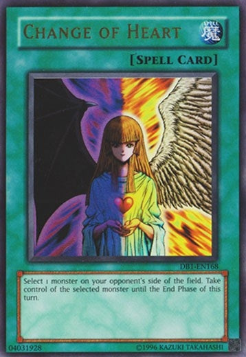 Change of Heart (1168) (DB1) - YuGiOh Single