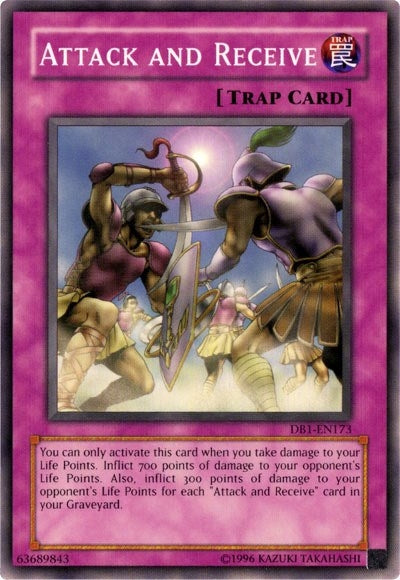 Attack and Receive (1173) (DB1) - YuGiOh Single