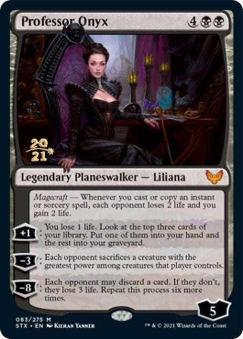 Professor Onyx (83) [PRE] - MTG Single