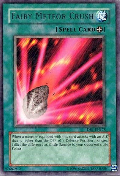 Fairy Meteor Crush (1178) (DB1) - YuGiOh Single