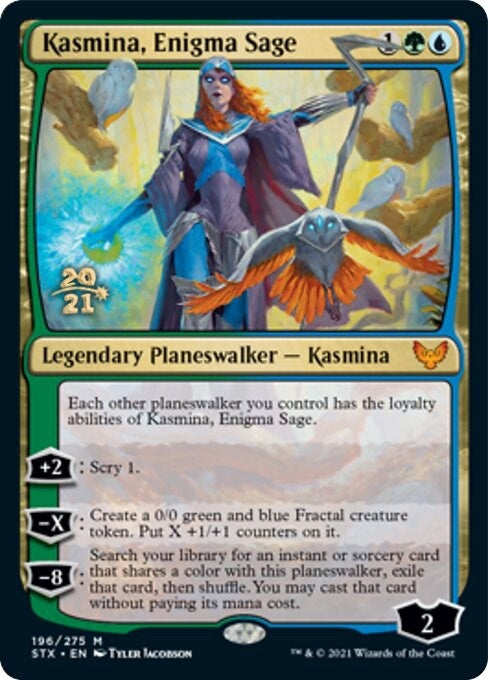 Kasmina Enigma Sage (196) [PRE] - MTG Single