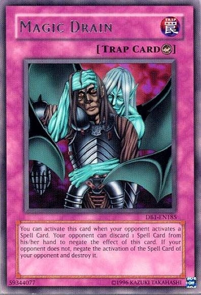 Magic Drain (1185) (DB1) - YuGiOh Single