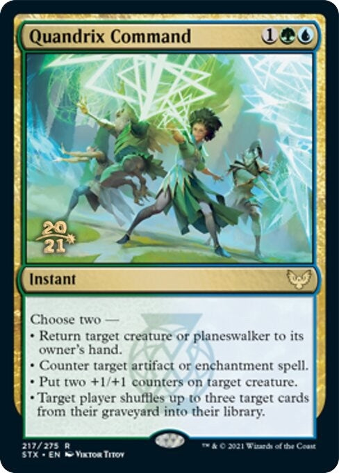 Quandrix Command (217) [PRE] - MTG Single