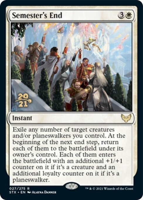 Semester’s End (27) [PRE] - MTG Single