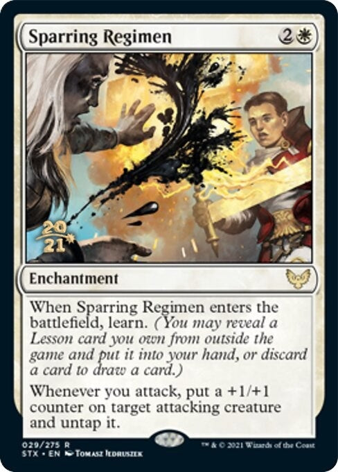 Sparring Regimen (29) [PRE] - MTG Single