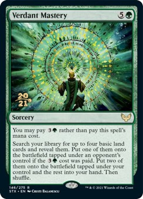 Verdant Mastery (146) [PRE] - MTG Single