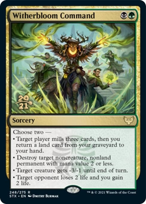 Witherbloom Command (248) [PRE] - MTG Single