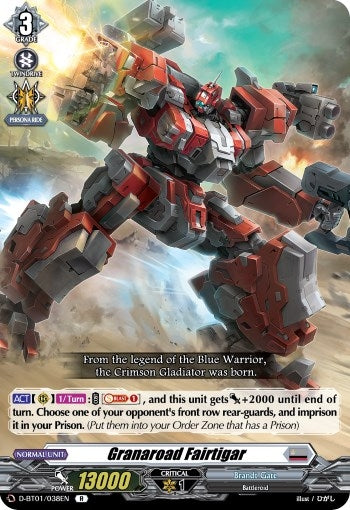 Granaroad Fairtigar (1038) [D-BT01] - Cardfight Vanguard Single