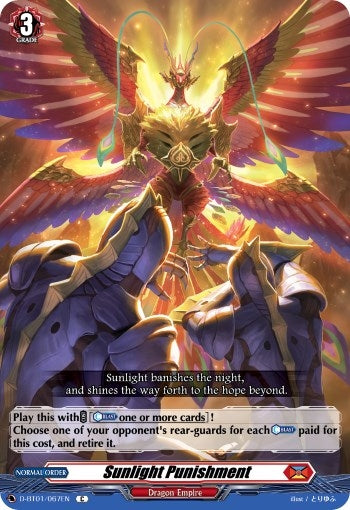 Sunlight Punishment (1067) [D-BT01] - Cardfight Vanguard Single