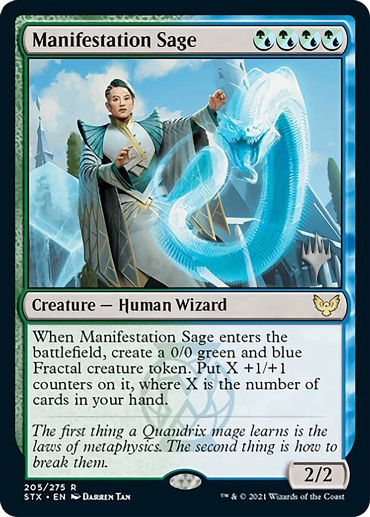 Manifestation Sage (205) [PPSTX] - MTG Single
