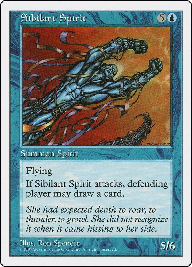 Sibilant Spirit [5ED] - MTG Single
