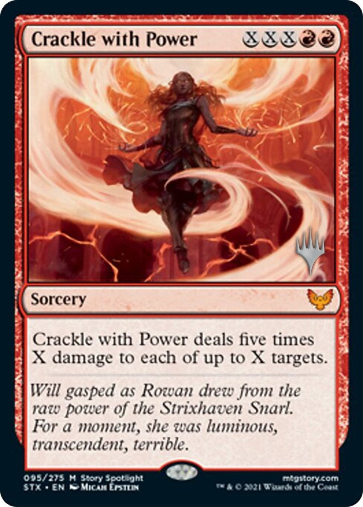 Crackle with Power (95) [PPSTX] - MTG Single