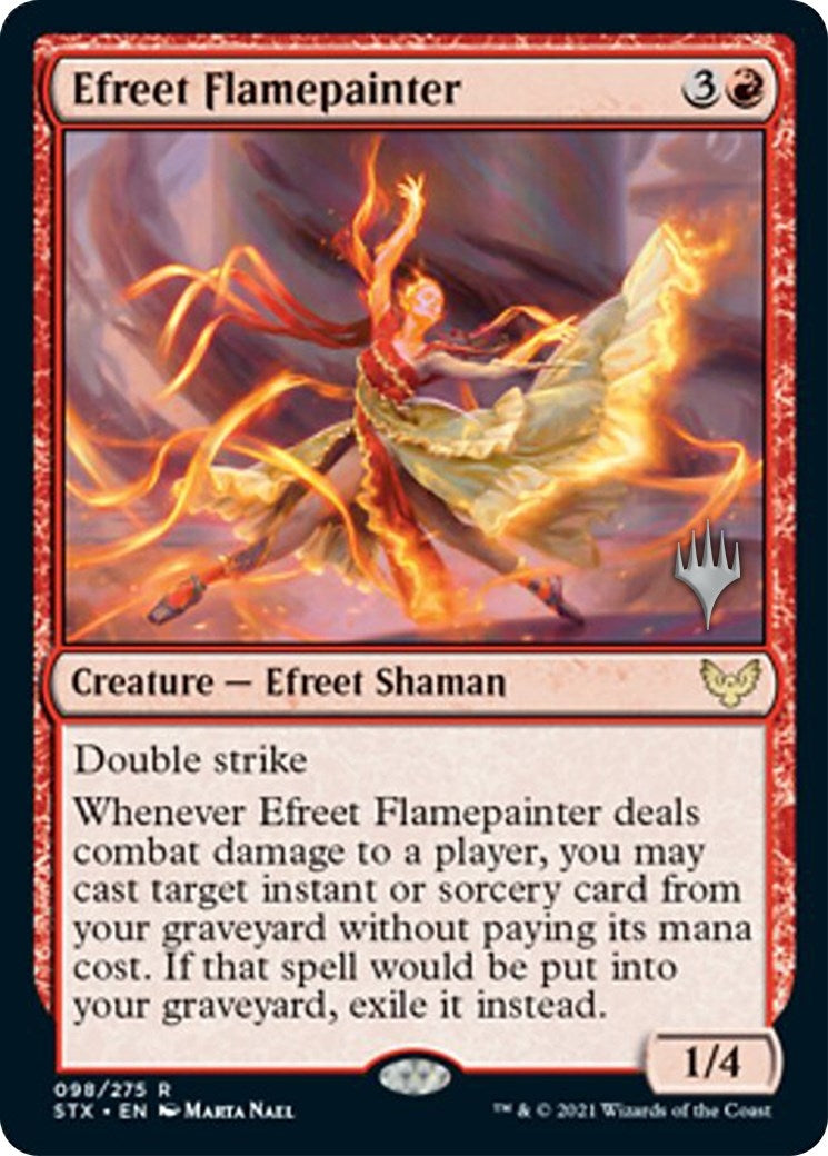 Efreet Flamepainter (98) [PPSTX] - MTG Single