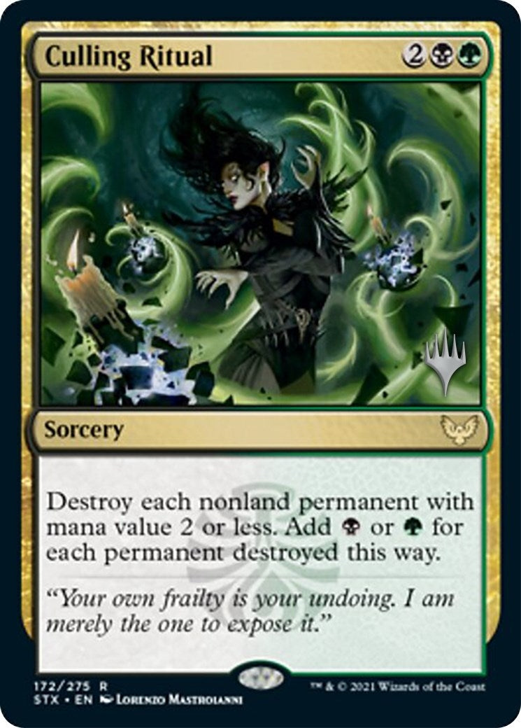 Culling Ritual (172) [PPSTX] - MTG Single