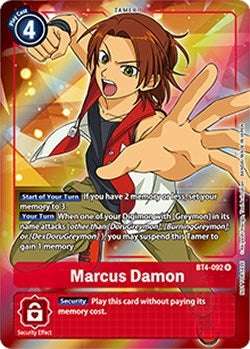 Marcus Damon (Box Topper) (4092) [BT04] - Digimon Card Game Single