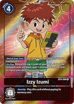 Izzy Izumi (Box Topper) (4096) [BT04] - Digimon Card Game Single
