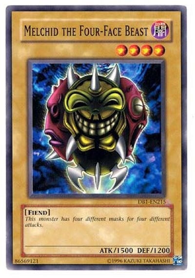 Melchid the Four-Face Beast (1215) (DB1) - YuGiOh Single