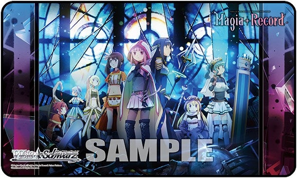 Weiss Schwarz Preorder Stitched Playmat - Magia Record: Puella Magi Madoka Magica [Side Story] (Anime) - Playmats Sealed