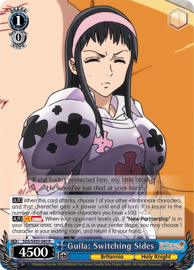 Guila: Switching Sides (3080) [SDS/SX03] - Weiss Schwarz Single