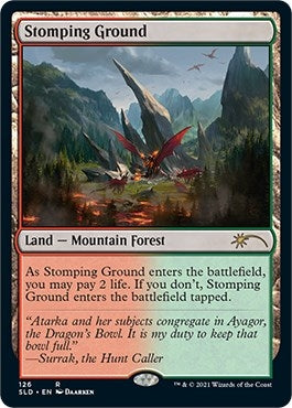 Stomping Ground (126) [SLD] - MTG Single