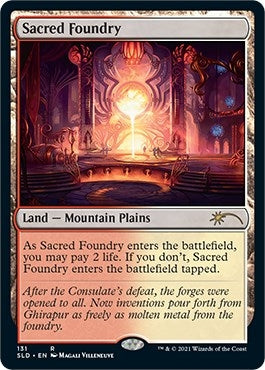 Sacred Foundry (131) [SLD] - MTG Single