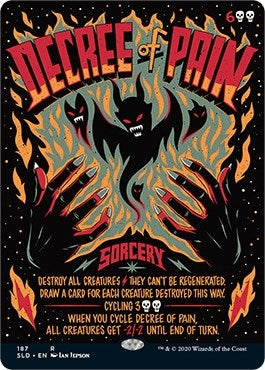 Decree of Pain (187) [SLD] - MTG Single