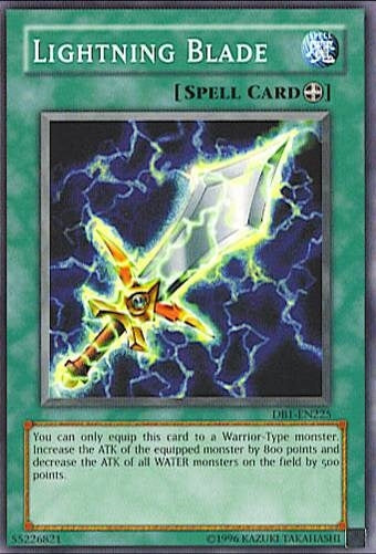 Lightning Blade (1225) (DB1) - YuGiOh Single