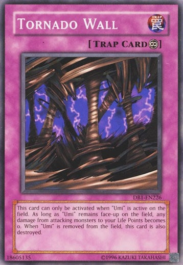 Tornado Wall (1226) (DB1) - YuGiOh Single