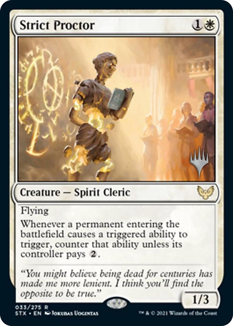 Strict Proctor (33) [PPSTX] - MTG Single