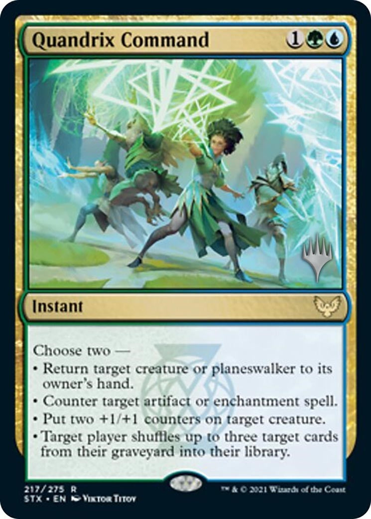 Quandrix Command (217) [PPSTX] - MTG Single