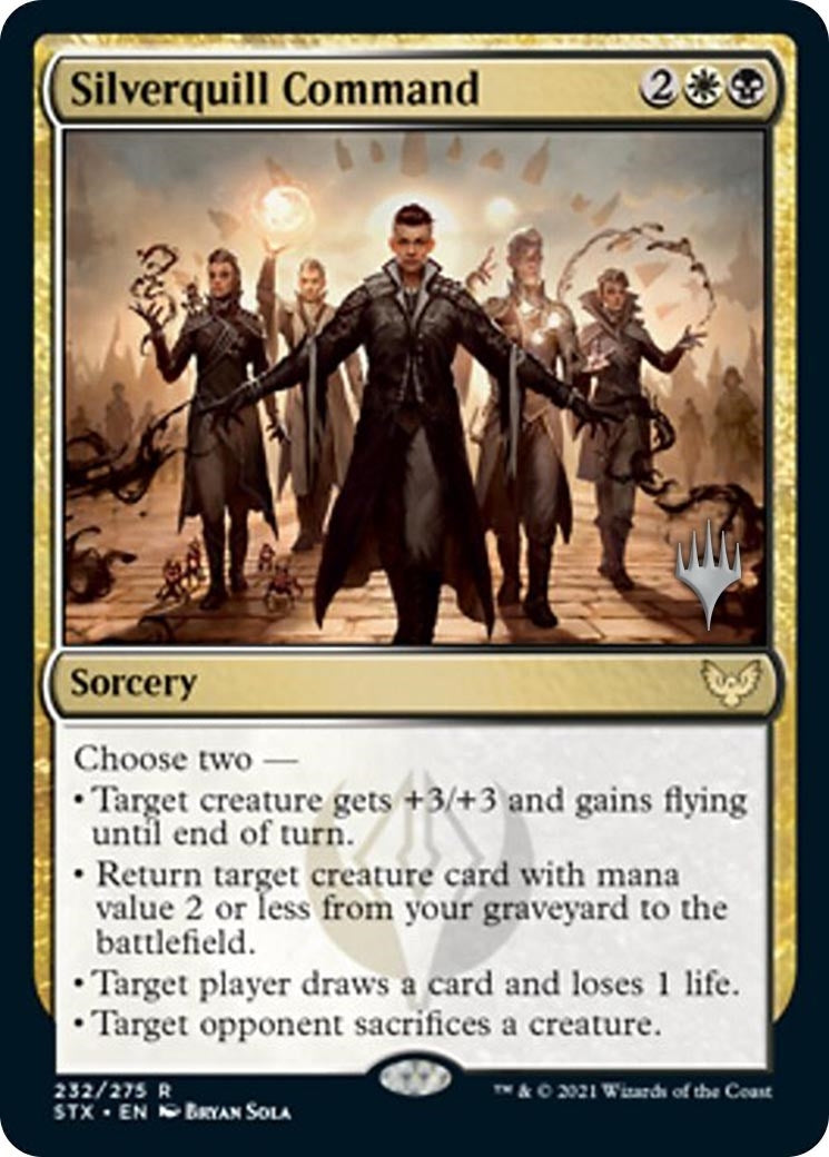 Silverquill Command (232) [PPSTX] - MTG Single