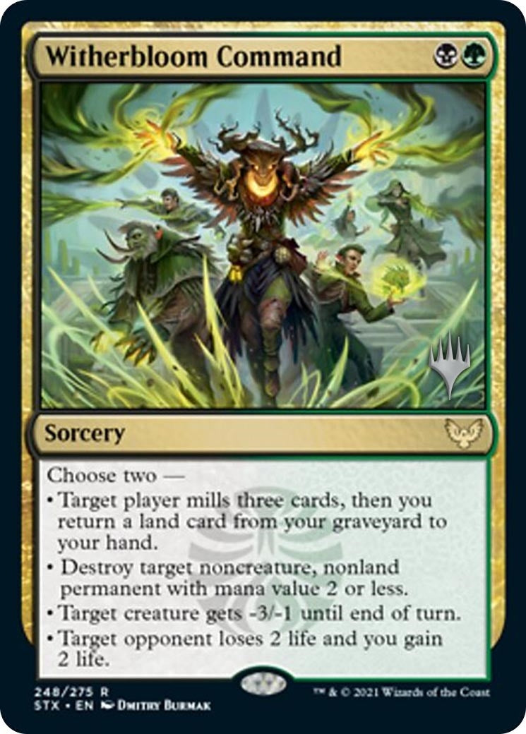 Witherbloom Command (248) [PPSTX] - MTG Single