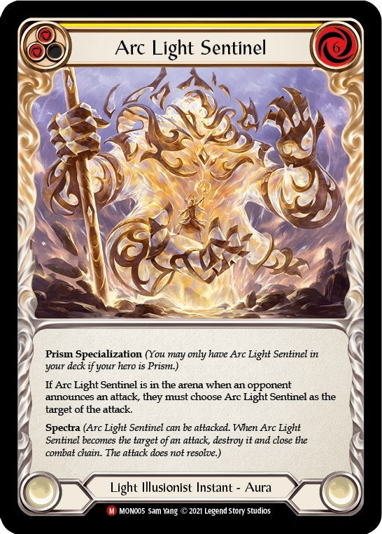 Arc Light Sentinel (5) [MON] - Flesh and Blood TCG Single