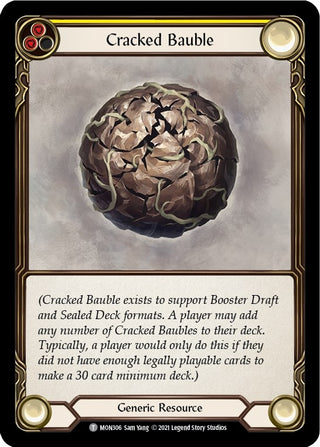 Cracked Bauble (0) [MON] - Flesh and Blood TCG Single