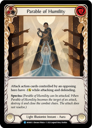 Parable of Humility (11) [MON] - Flesh and Blood TCG Single