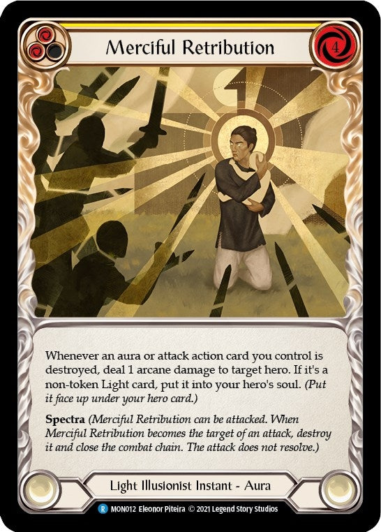 Merciful Retribution (12) [MON] - Flesh and Blood TCG Single