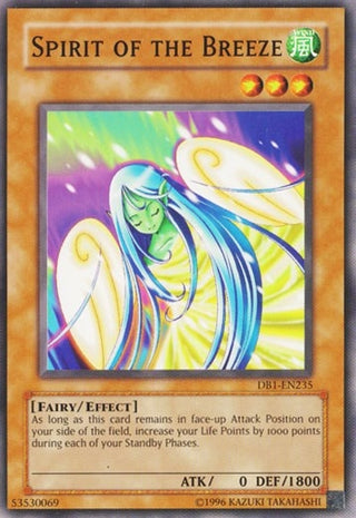 Spirit of the Breeze (1235) (DB1) - YuGiOh Single