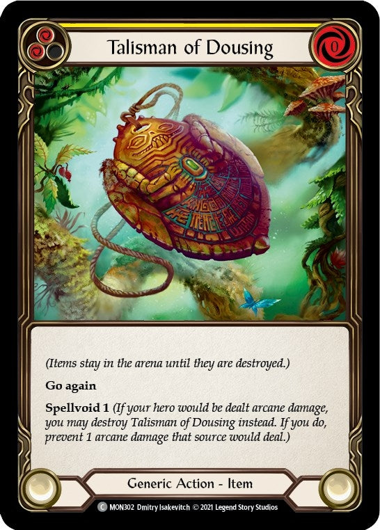 Talisman of Dousing (302) [MON] - Flesh and Blood TCG Single