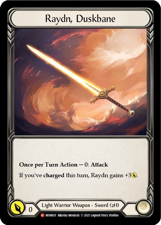 Raydn Duskbane (31) [MON] - Flesh and Blood TCG Single