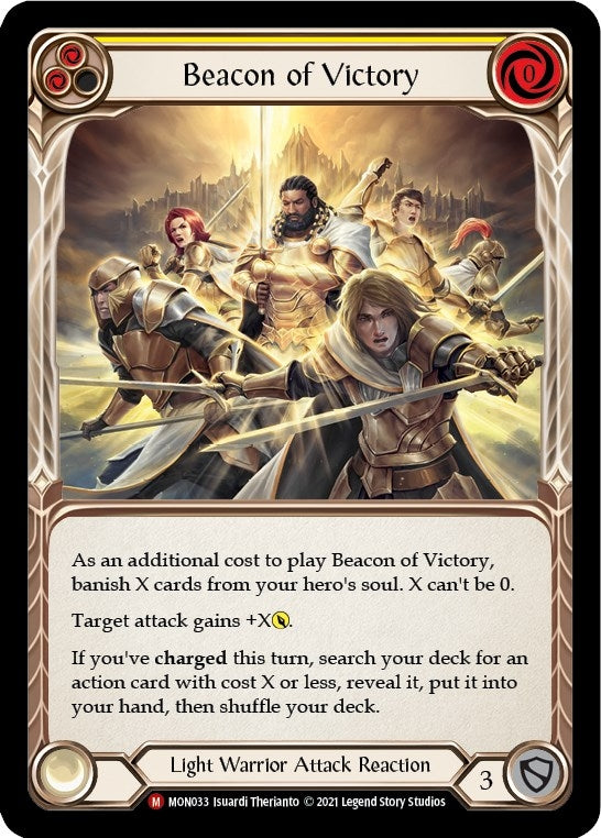 Beacon of Victory (33) [MON] - Flesh and Blood TCG Single