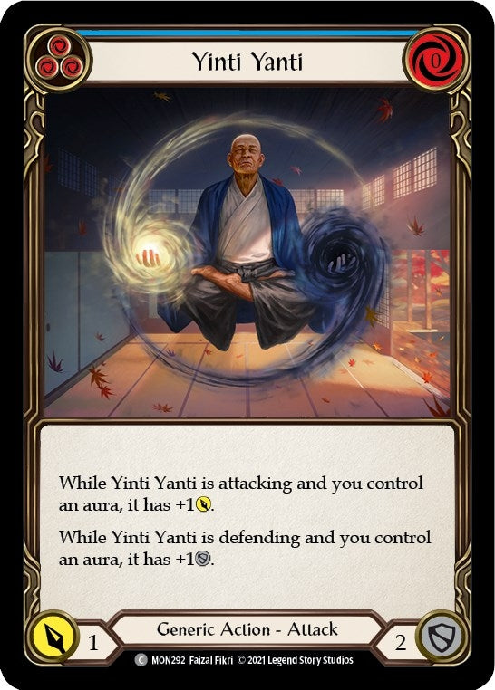 Yinti Yanti (Blue) (292) [MON] - Flesh and Blood TCG Single