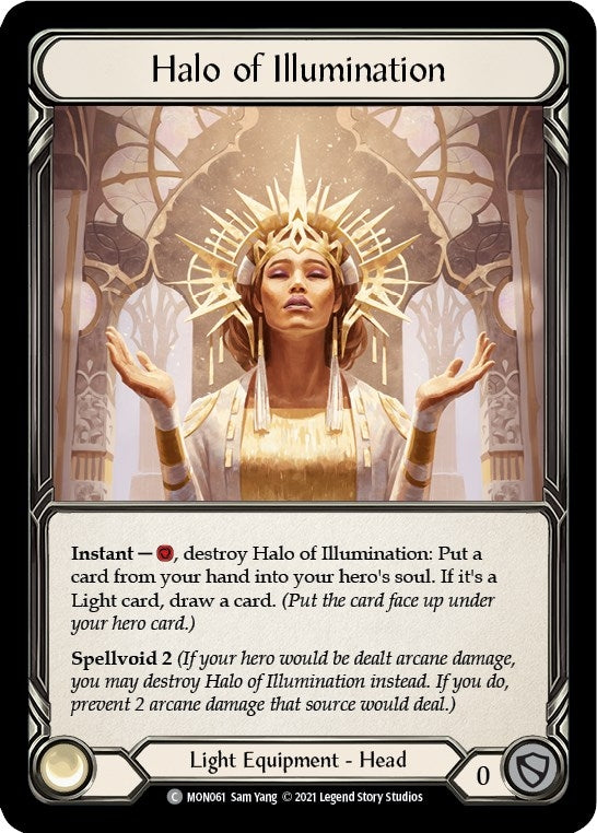 Halo of Illumination (61) [MON] - Flesh and Blood TCG Single