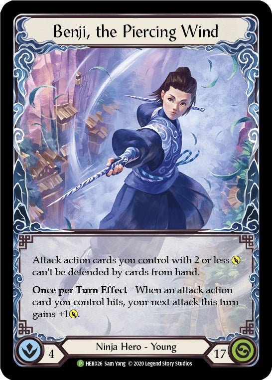 Benji the Piercing Wind (26) [PR] - Flesh and Blood TCG Single