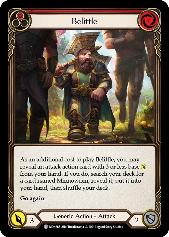 Belittle (Red) (266) [MON] - Flesh and Blood TCG Single